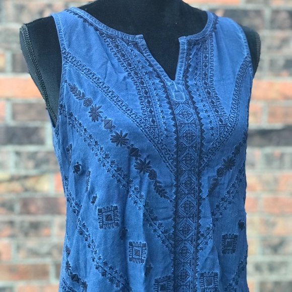 Knox Rose Tops - 🎁 NWT Knox Rose Woven Oil Wash Tank